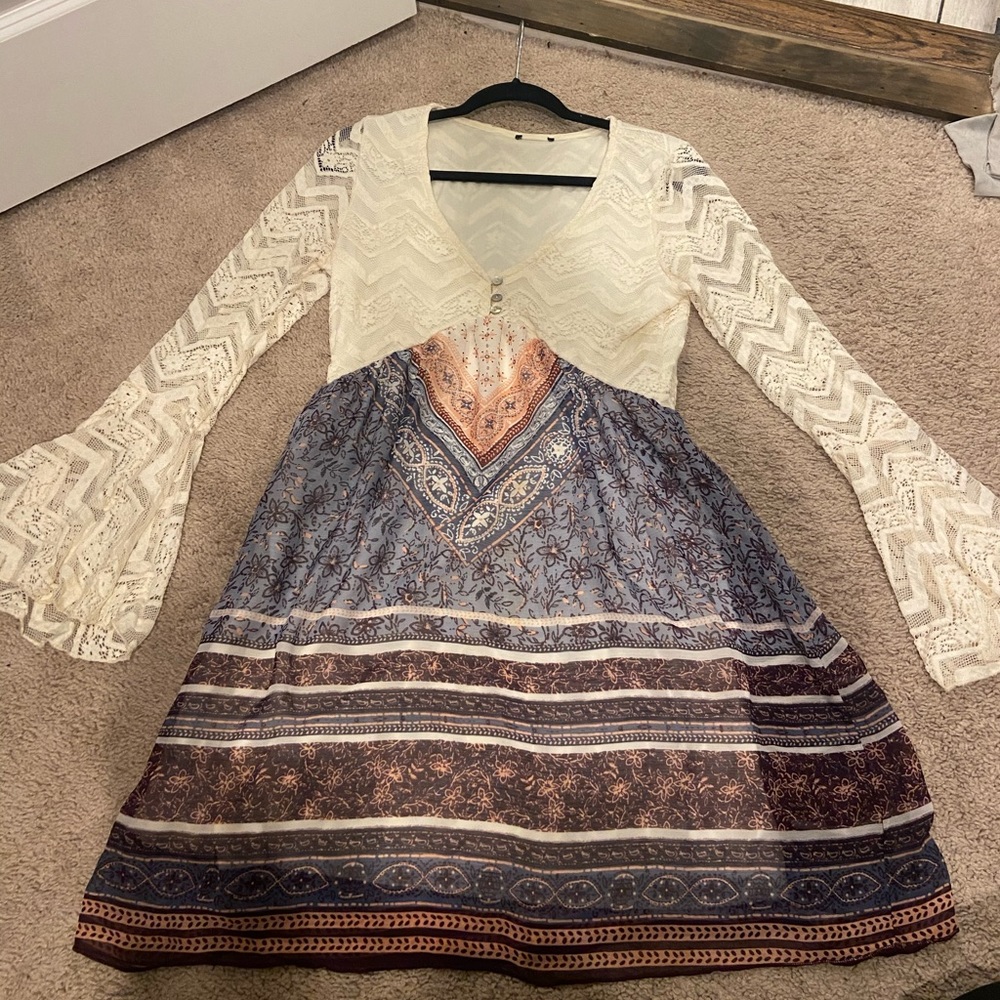 Long-Sleeved Dress